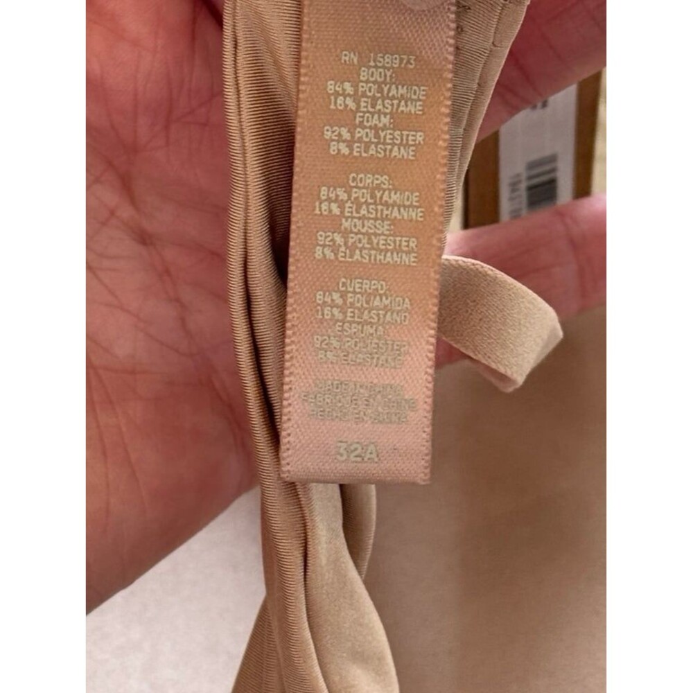 Skims Wireless Push up Bra Clay Size 32A - Picture 7 of 7